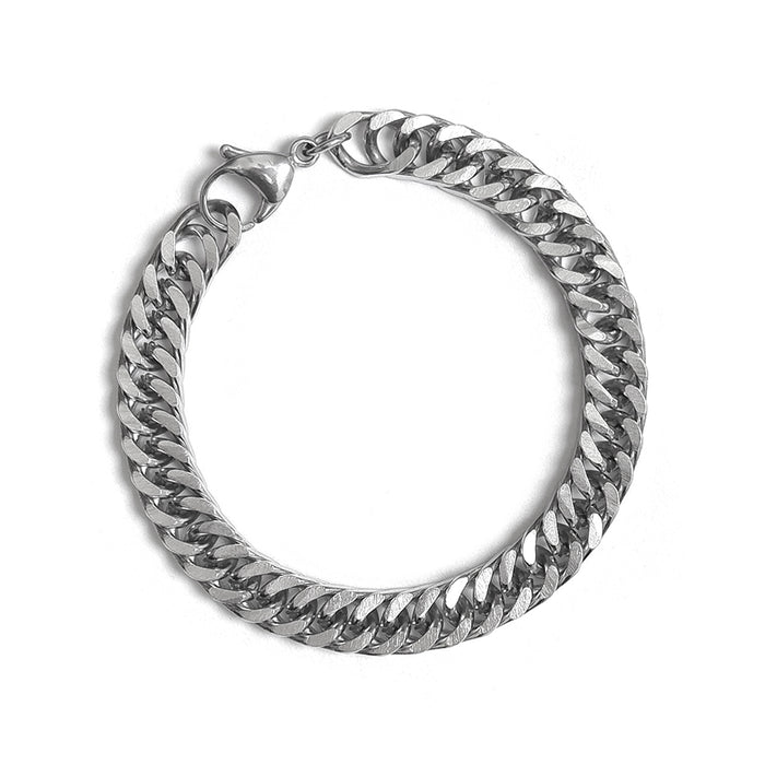 Double Curb Bracelet