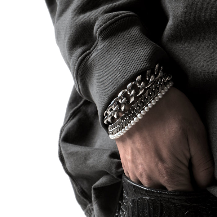 Double Curb Bracelet