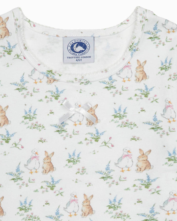 Original Pyjama Company Pyjamas Duck & Bunny Slim Fit Jersey Pyjamas