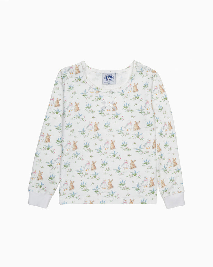 Original Pyjama Company Pyjamas Duck & Bunny Slim Fit Jersey Pyjamas