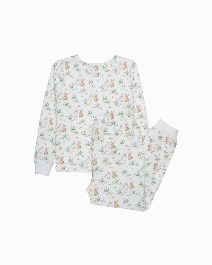 Original Pyjama Company Pyjamas Duck & Bunny Slim Fit Jersey Pyjamas