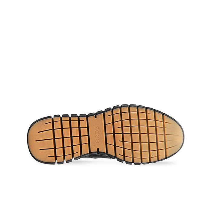 Men's sneaker outsole with grid tread pattern