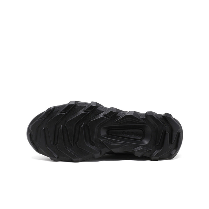 Men's ECCO MX sneakers, black rubber outsole with deep tread pattern