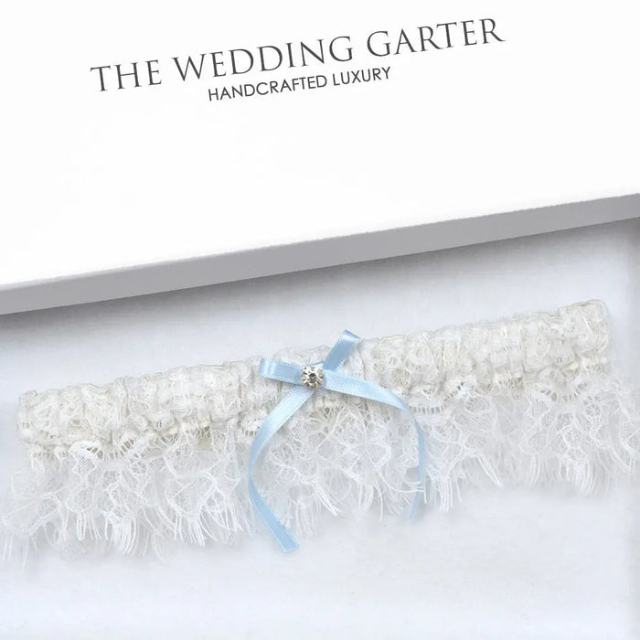 chantilly lace wedding garter