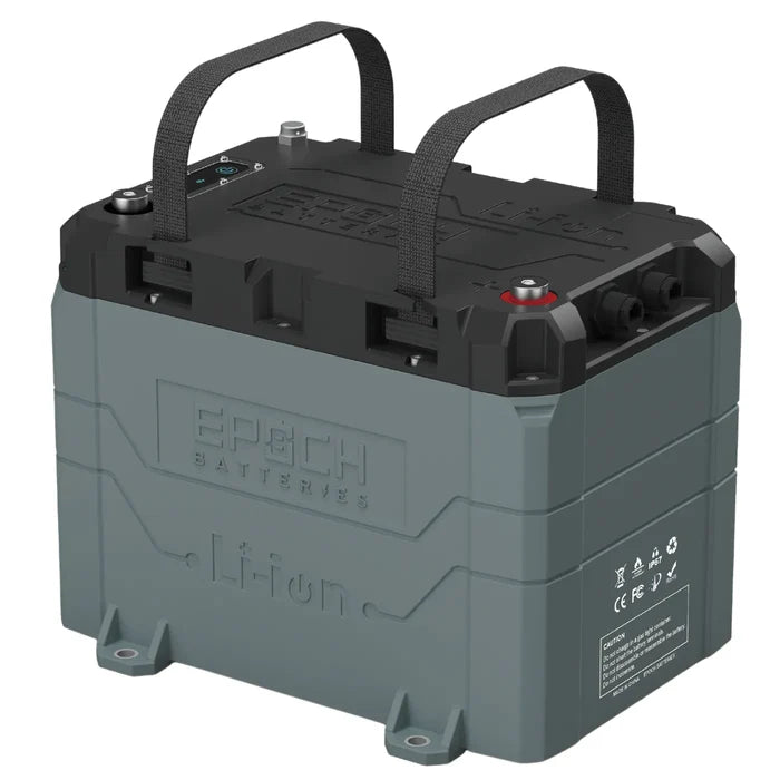 Epoch Original Series 24V 100Ah heated Bluetooth LiFePO4 battery
