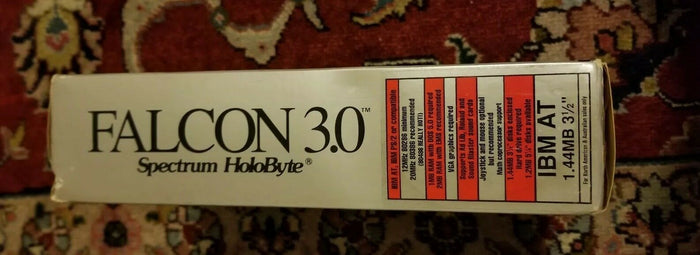 Falcon 3.0 Electronic Battlefield Series Spectrum HoloByte PC Game IBM 3.5” - Diamonds Sapphires Rubies Emeralds