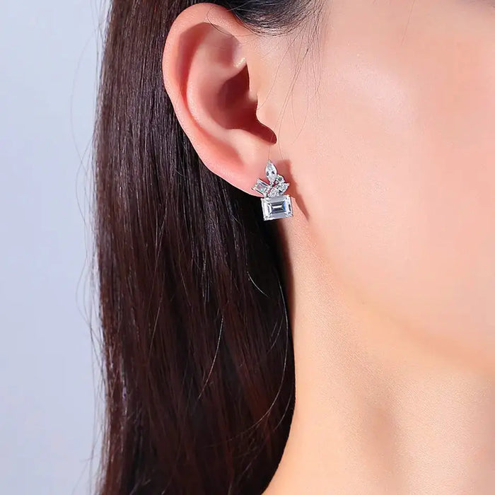 stud bridal earrings
