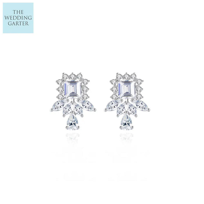 stud wedding earrings