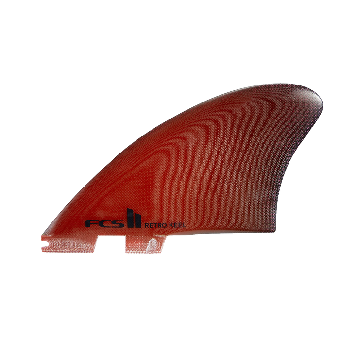 FCS | Set de Dérives Retro Keel PG Twin Fins - FCS II