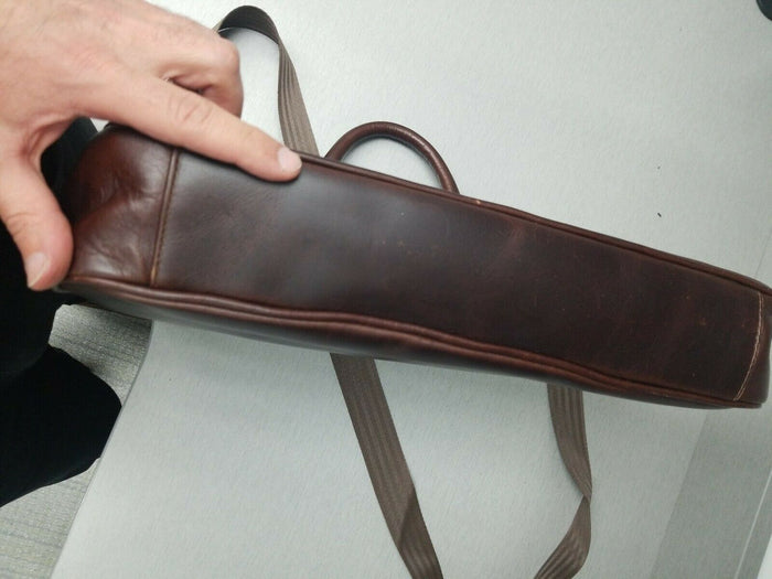 Fivax Leather Laptop Bag with Extremely Fine, Smooth, Leather, leather aroma - Diamonds Sapphires Rubies Emeralds