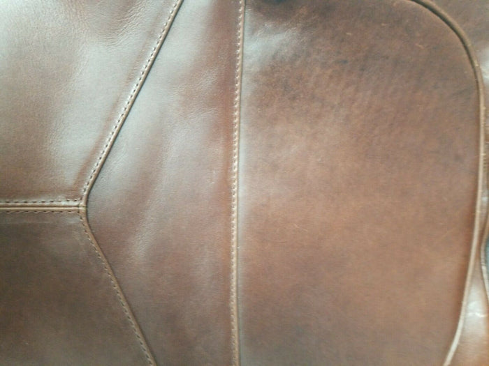 Fivax Leather Messenger Bag - Diamonds Sapphires Rubies Emeralds