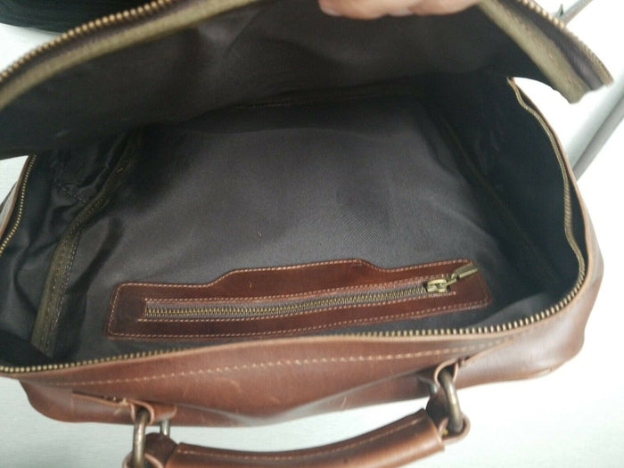 Fivax Leather Messenger Bag - Diamonds Sapphires Rubies Emeralds