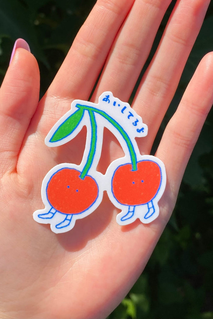FOONIE Autocollant Cherry Sisters
