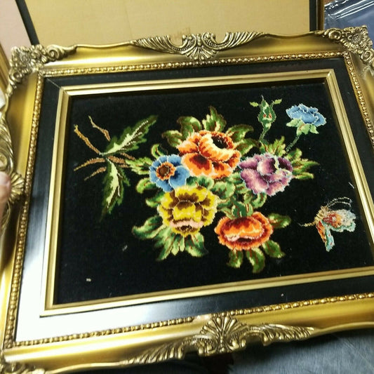 Framed Hand Knotted Carpet