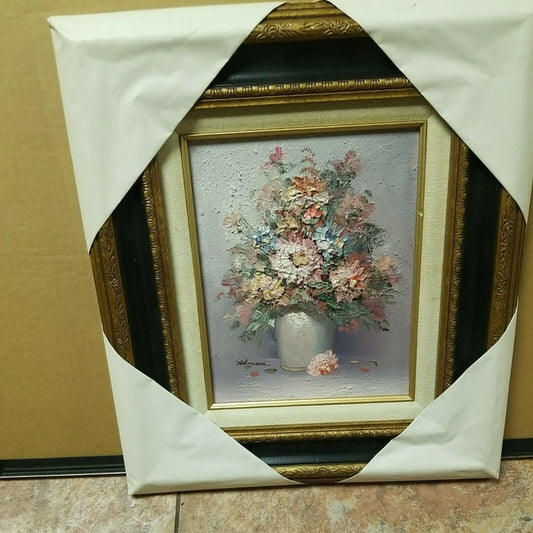 Framed painting