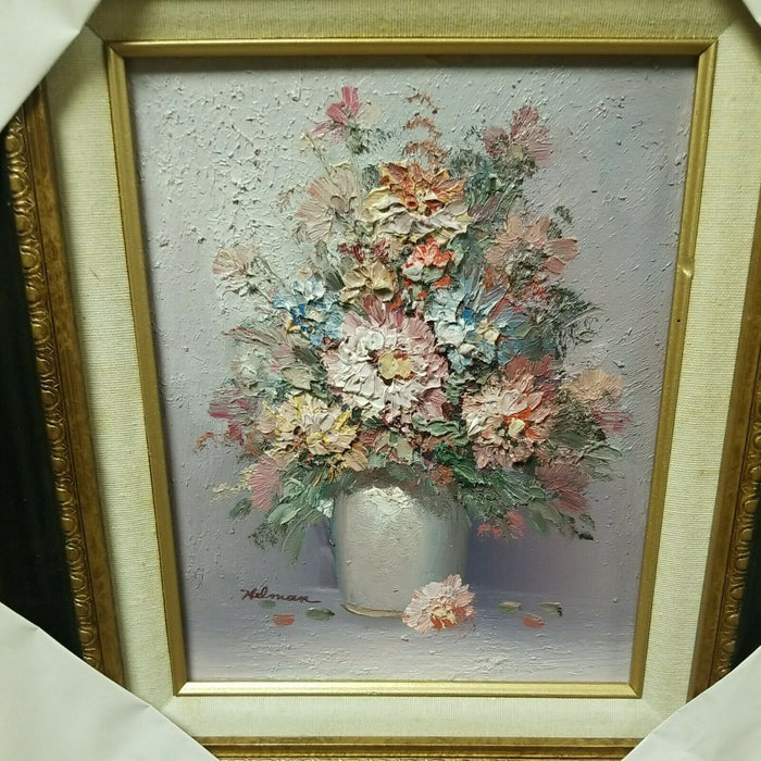 Framed painting