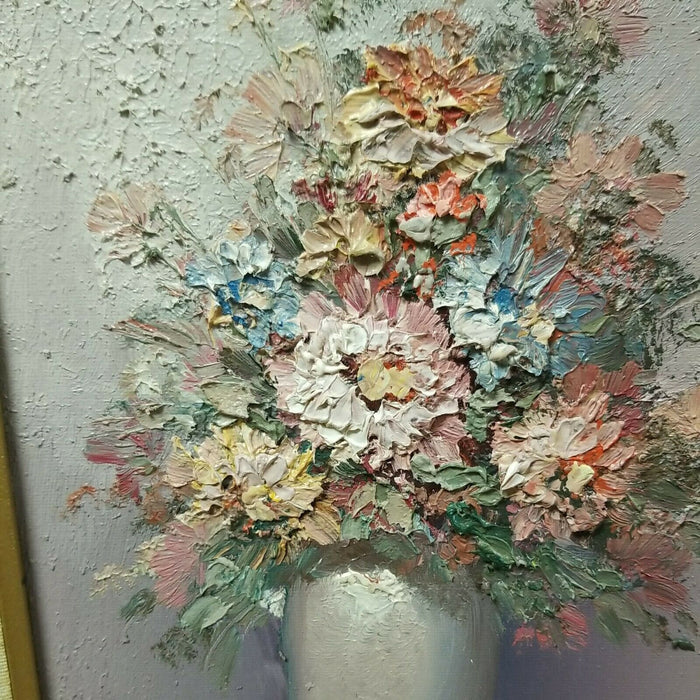 Framed painting