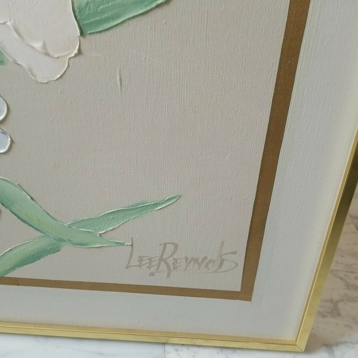 Framed Signed PAINTING - Diamonds Sapphires Rubies Emeralds