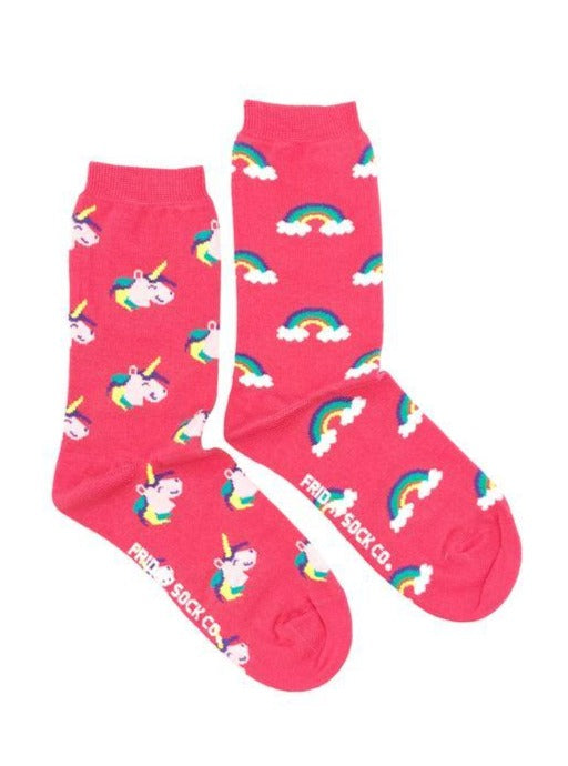 FRIDAY SOCK CO. Chaussettes - Licorne et Arc-en-ciel