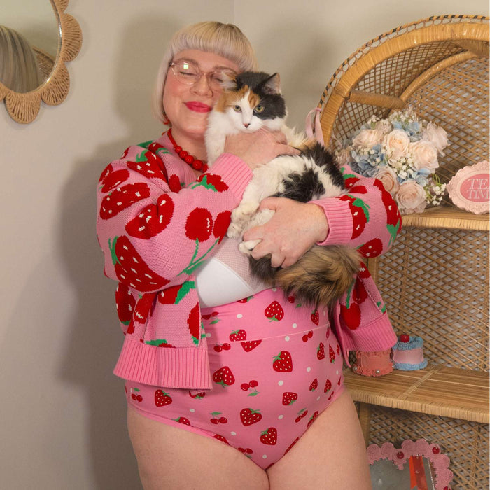 Fruity Super High Waist Knickers – Pink Lady