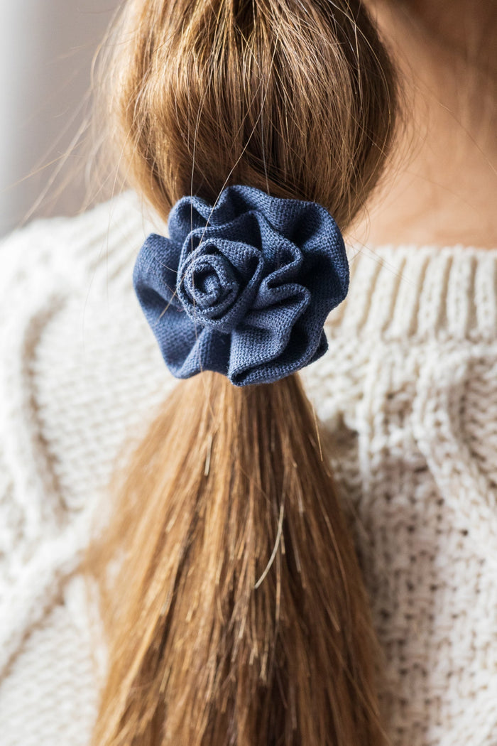 GIBOU Fleur en Lin sur Crochet