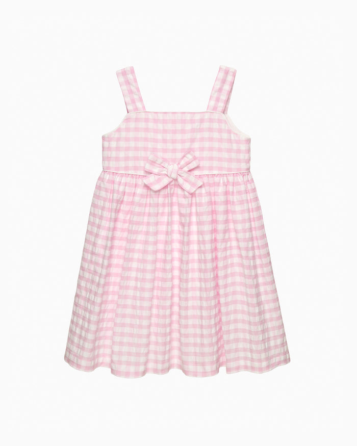 Confiture Dress Gingham Bow Sundress
