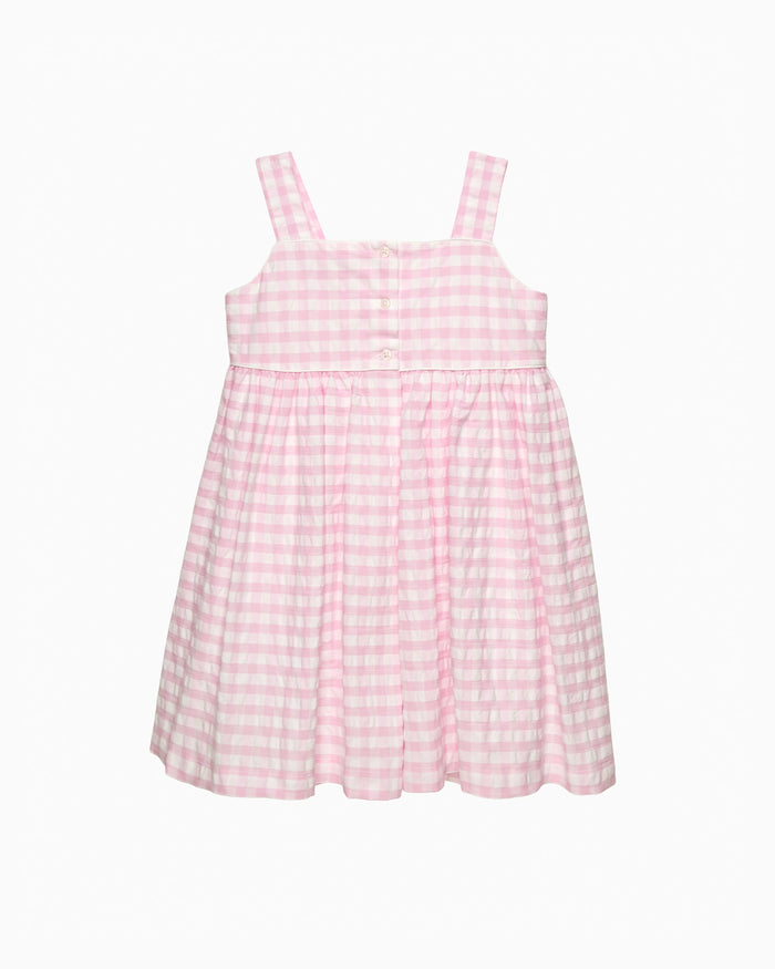 Confiture Dress Gingham Bow Sundress