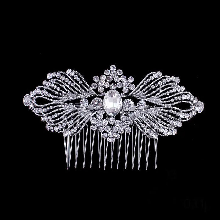 Glamorous Delicate Vintage Style Bridal Headpiece - The Wedding Garter