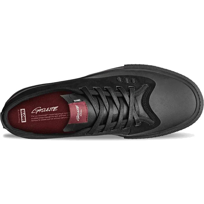 GLOBE - GILLETTE BLACK/BLACK SUEDE