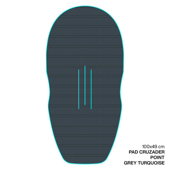 GONG | EVA Wingfoil Ridge Traction Pad Shape Cruzader Point