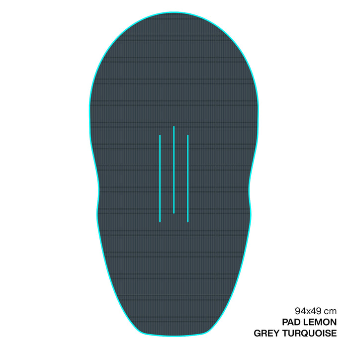 GONG | EVA Wingfoil Ridge Traction Pad Shape Lemon
