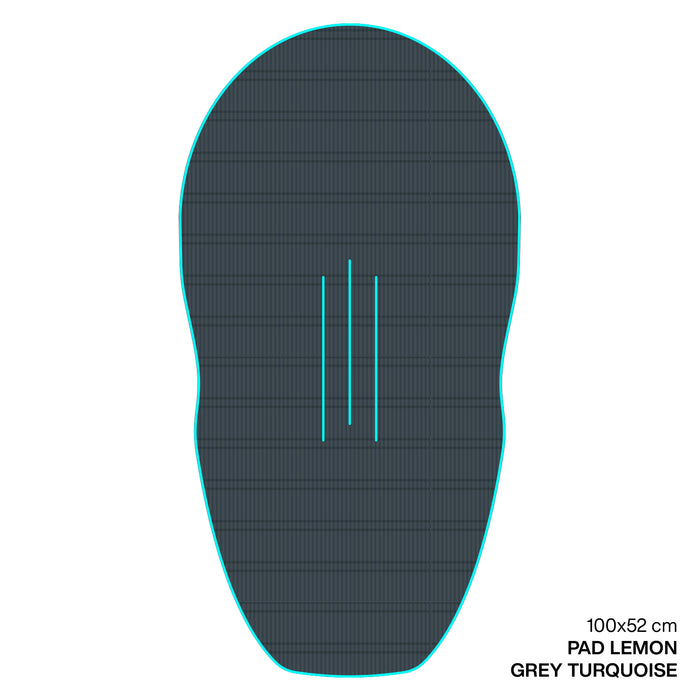 GONG | EVA Wingfoil Ridge Traction Pad Shape Lemon