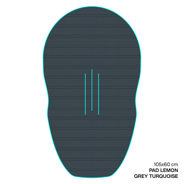 GONG | EVA Wingfoil Ridge Traction Pad Shape Lemon