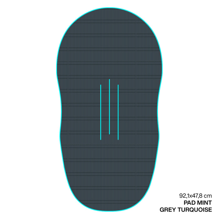 GONG | EVA Wingfoil Ridge Traction Pad Shape Mint