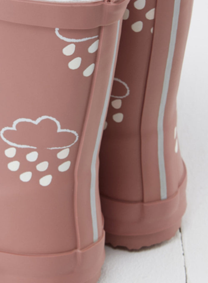 Grass & Air Wellington Boots Grass & Air Colour Reveal Wellies in Rose