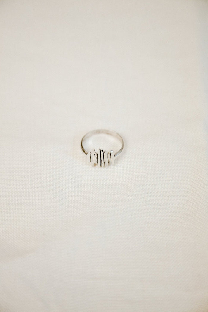 HAWKLY Bague Driftwood - Argent