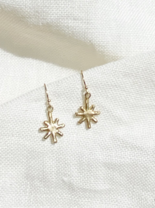 HAWKLY Boucles d'Oreilles Estrella Mini - Bronze