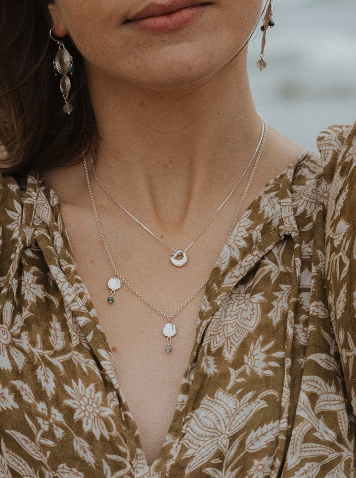 HAWKLY Collier Seeker - Argent