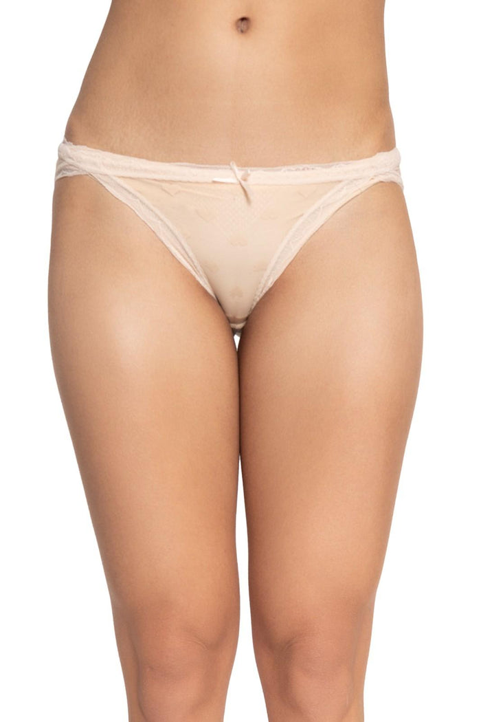 Heart Print Low-Rise Bikini Panty- Pack of 2