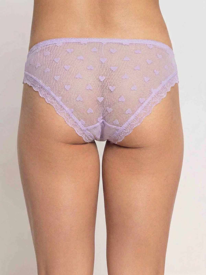 Heart Print Low-Rise Bikini Panty- Pack of 2
