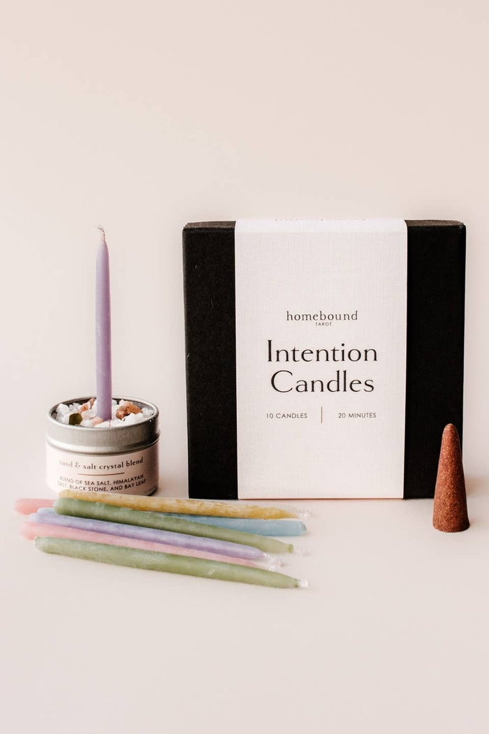 HOMEBOUND TAROT Bougie d'Intention - Mix
