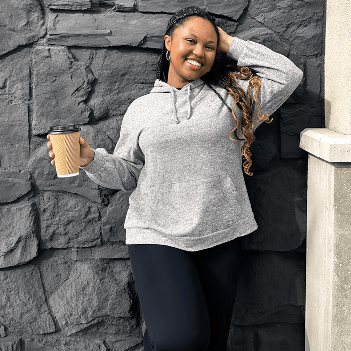 Hoodie - Grey Marl - Snag