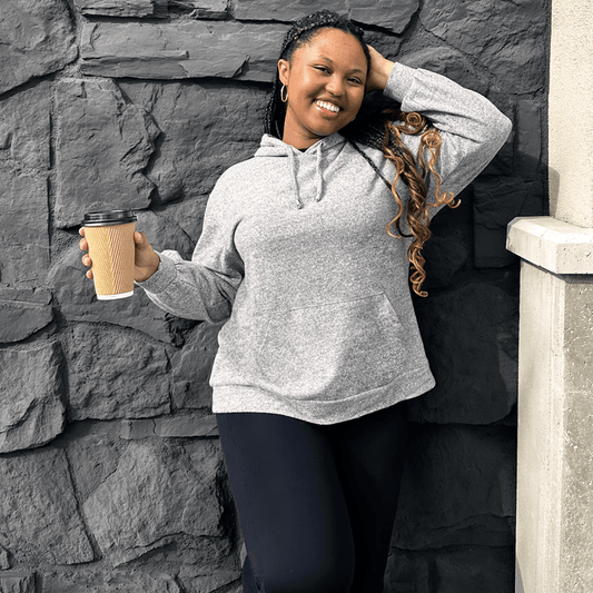 Hoodie - Grey Marl - Snag