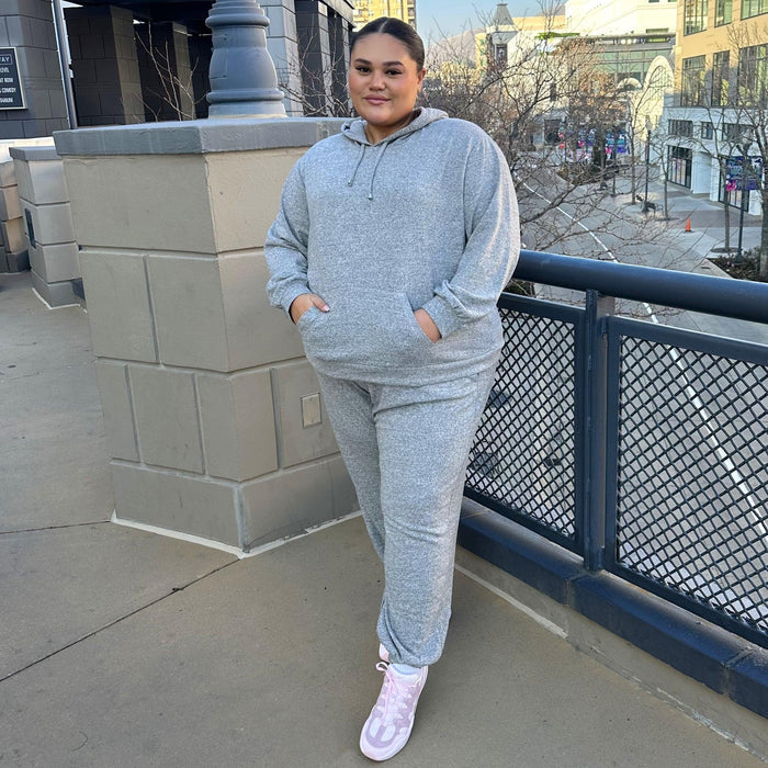 Hoodie - Grey Marl - Snag