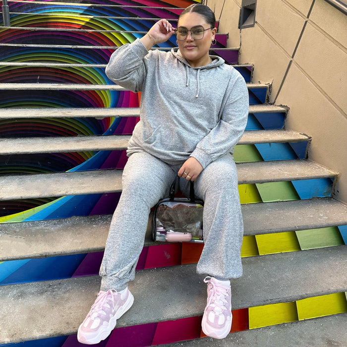 Hoodie - Grey Marl - Snag