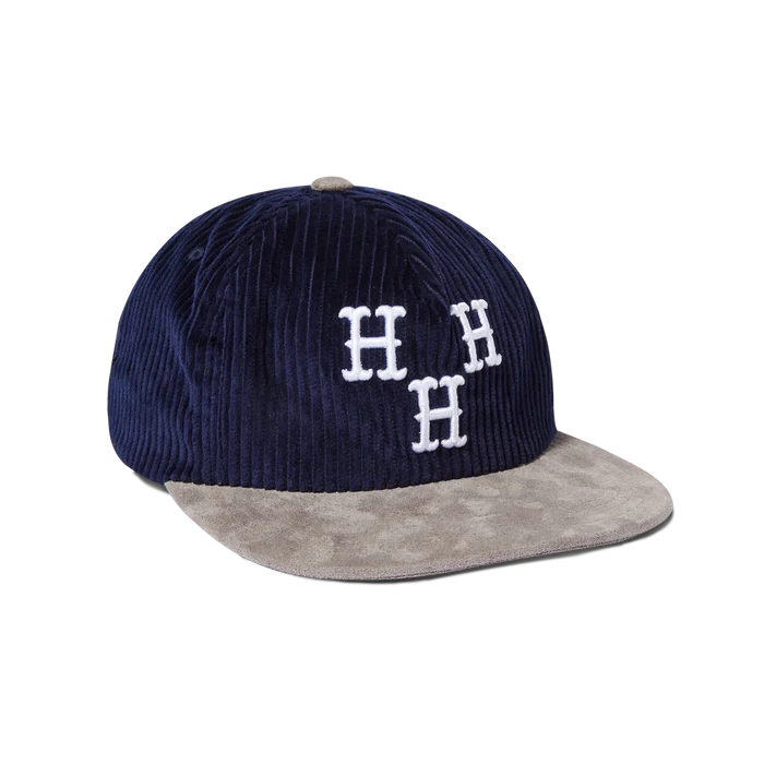 HUF - HAT TRICK SNACPBACK NAVY