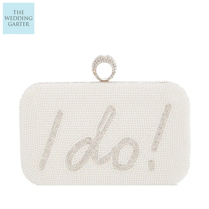 mrs wedding clutch