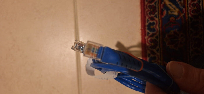 ICC 5'  Cat 5e Ethernet Patch Network Cable 350 MHZ High Performance Blue