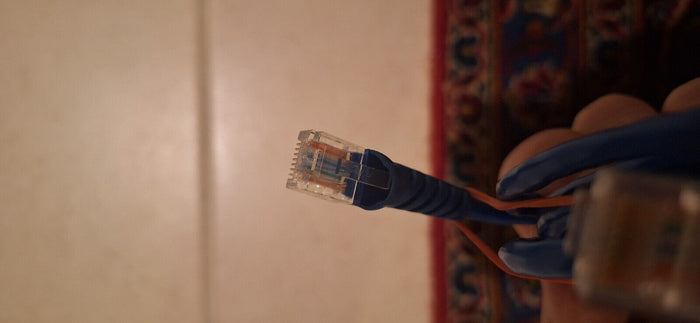 ICC 5'  Cat 5e Ethernet Patch Network Cable 350 MHZ High Performance Blue