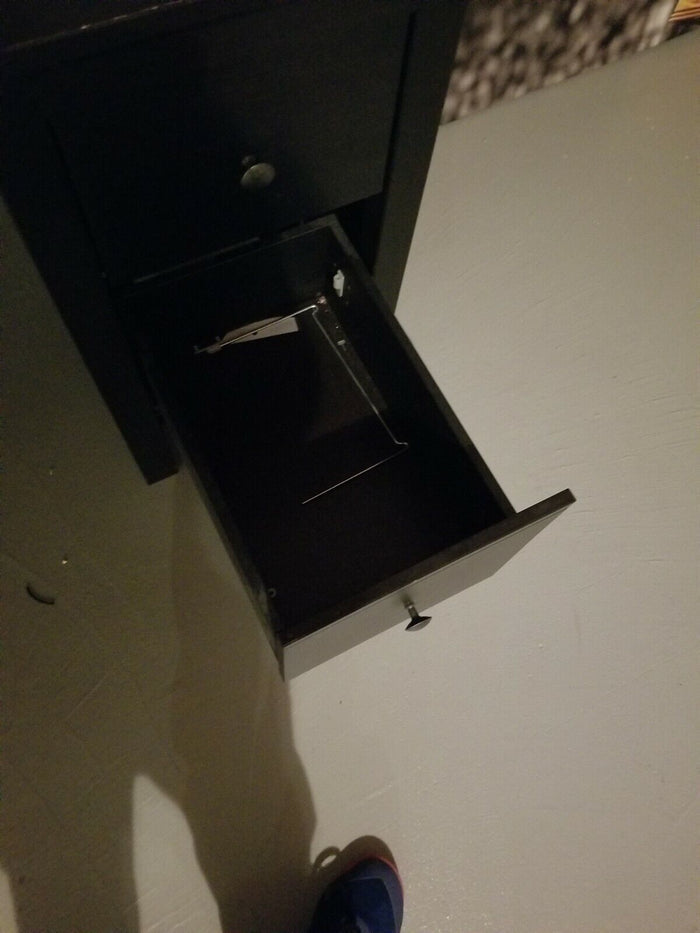 Ikea Black Desk in Fair Condition